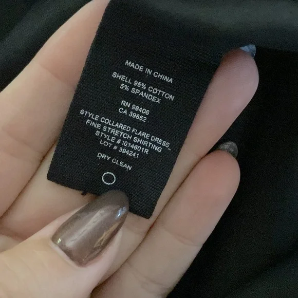 Theory Black Sleeveless Collared Black Mini Dress 2 - Picture 7 of 7